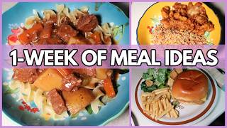 Easy &amp; Simple Dinner Ideas | What’s for Dinner #419 |  1-Week of Dinner Ideas