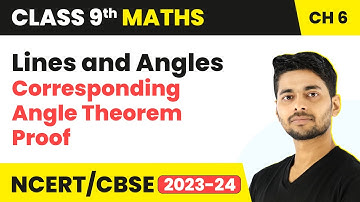 Corresponding Angle Theorem Proof - Lines and Angles | Class 9 Maths Chapter 6
