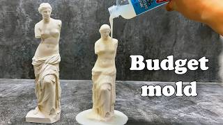 No Vacuum No Bubbles! Creating a Budget Silicone Mold of Venus de Milo — Step by Step