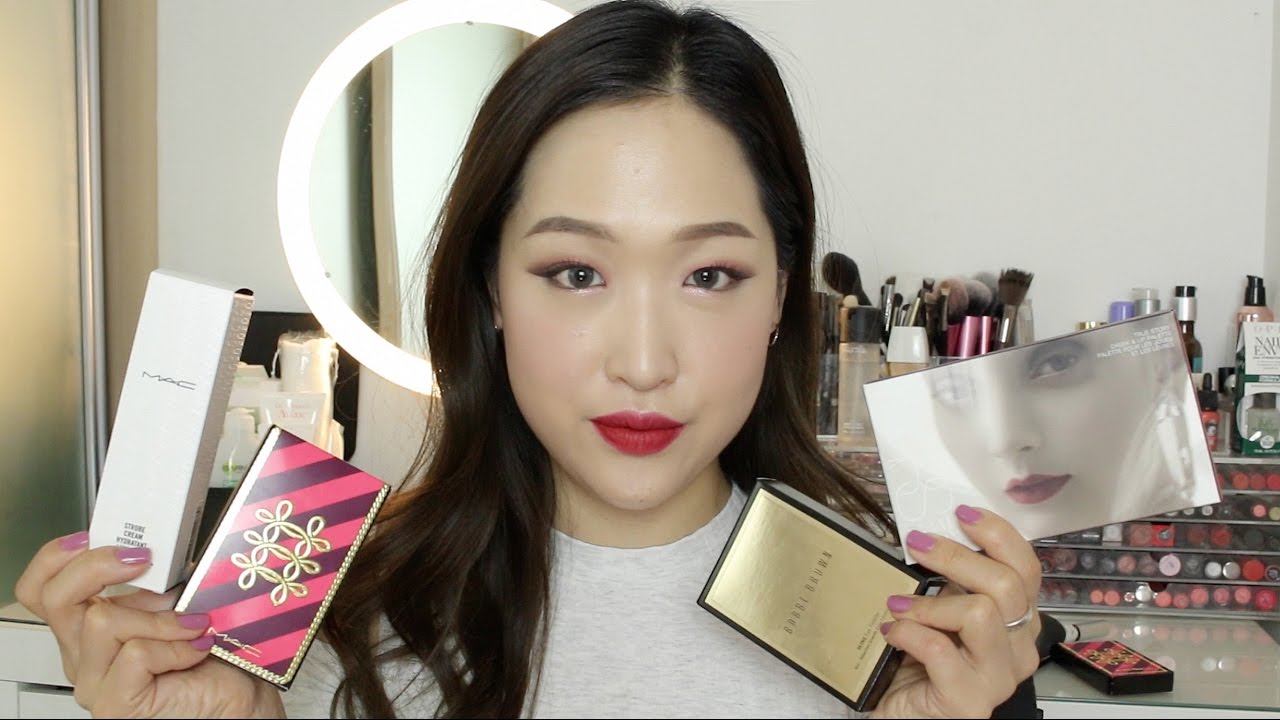 하울 + 첫인상 리뷰 🙊 Haul + First impression (MAC, NARS, Bobbi Brown Holiday Products🎅🏻)