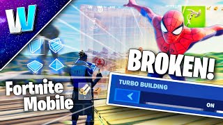 Fortnite MOBILE Chapter 3 is BROKEN ! Turbo Build Bug and MORE | ANDROID