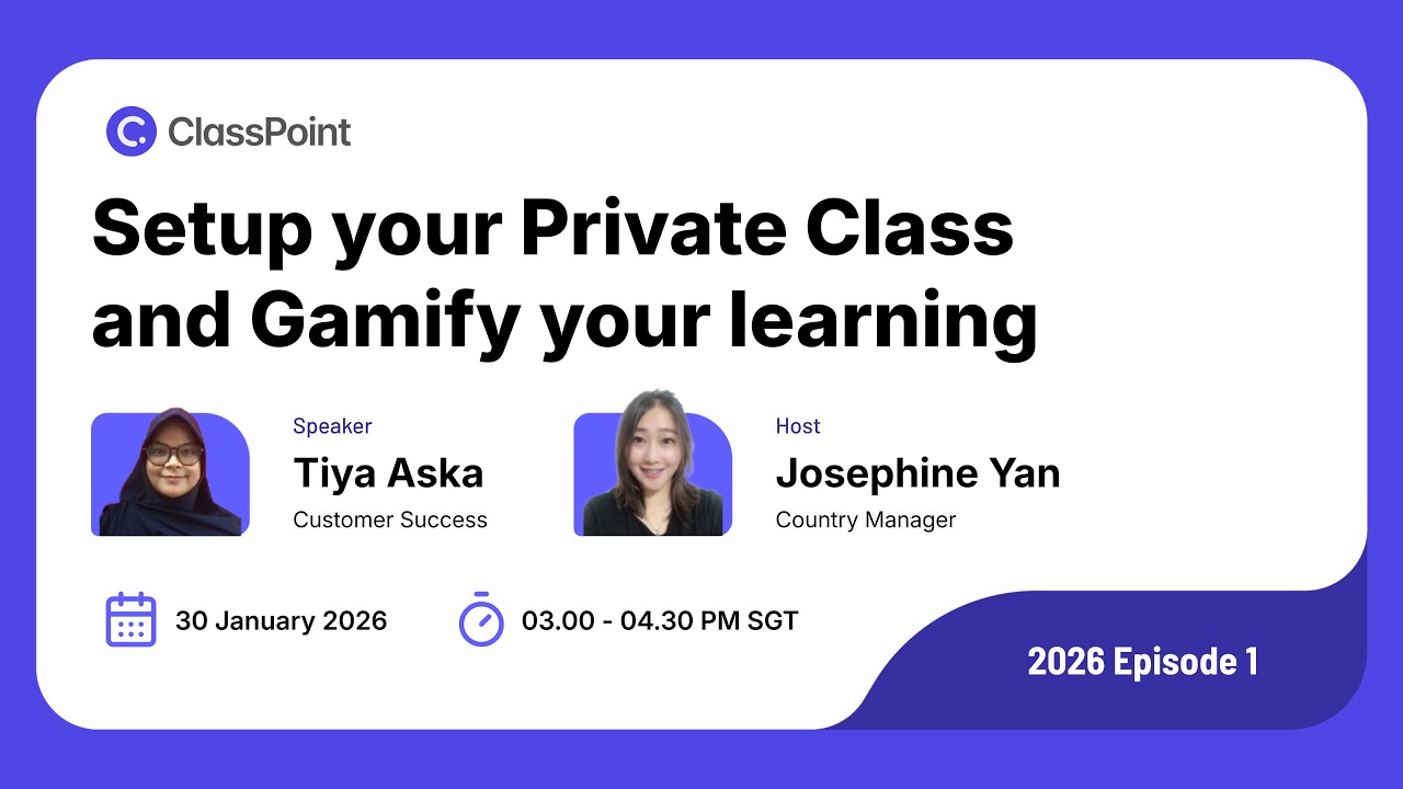 Setup your Private Class and Gamify your learning