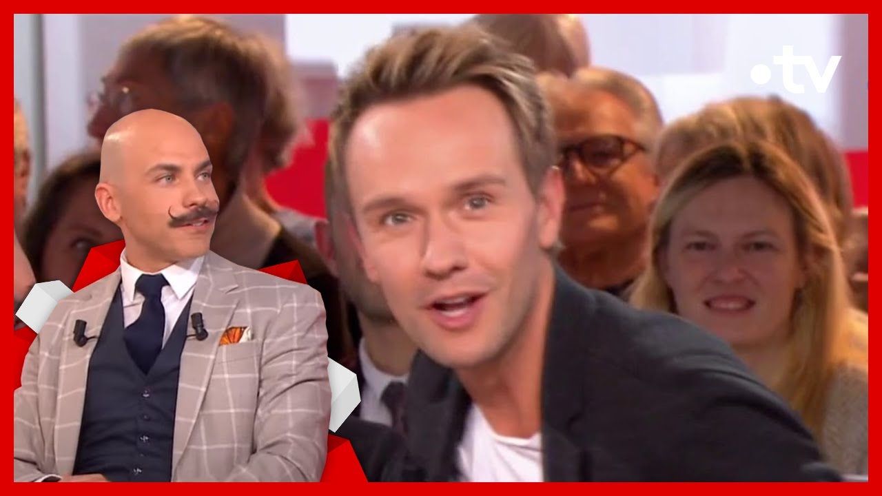 Cyril Féraud ébahi par les pouvoirs de Viktor Vincent le mentaliste-Vivement Dimanche 5 novembre2023