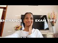 Entrance Exam Tip Entrance Exam Tip
