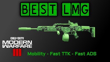 BEST LMG CLASS SETUP in MW3!