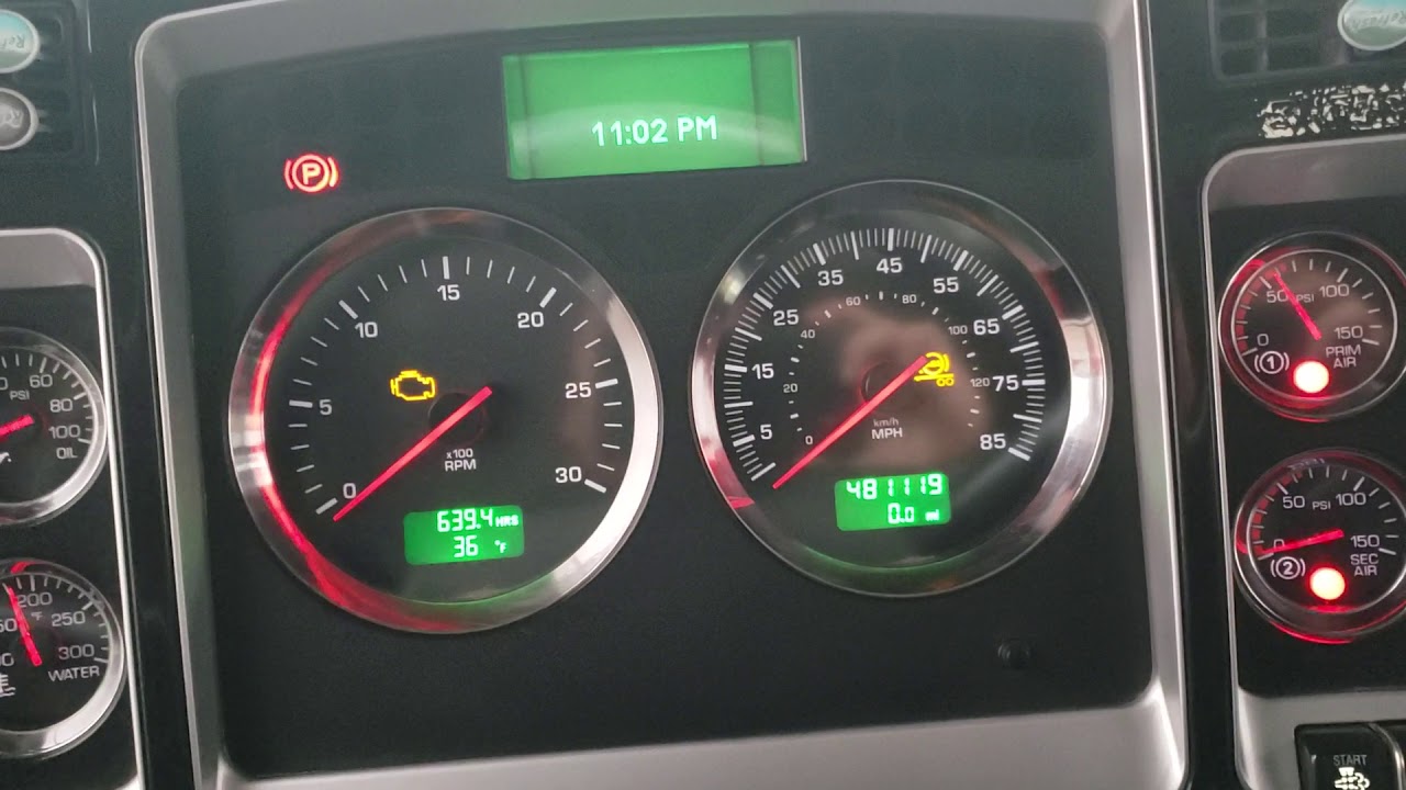 Kenworth T680 Check Engine Light With Wrench Adiklight.co
