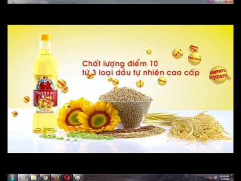 Video Dầu ăn Neptune Gold - Yên tâm cho sức khỏe cả nhà - youtube
