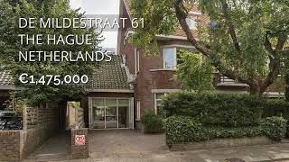 De Mildestraat 61 2596 SW 'S-GRAVENHAGE - Luxury home for sale