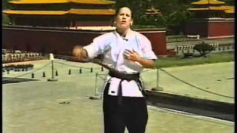 Casey Marks Bo Staff Drill - BASEBALL SWING TO FIG...