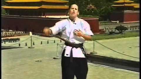 Casey Marks Bo Staff Drill - BASEBALL SWING TO FIGURE 8