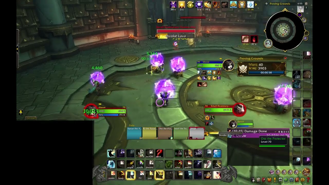 Proving Grounds Endless Healer -  DF 10.2.5  - Holy Priest Wave 30 - 55