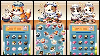 Neko Gohan: Cute Cat Puzzle Gameplay Android screenshot 5