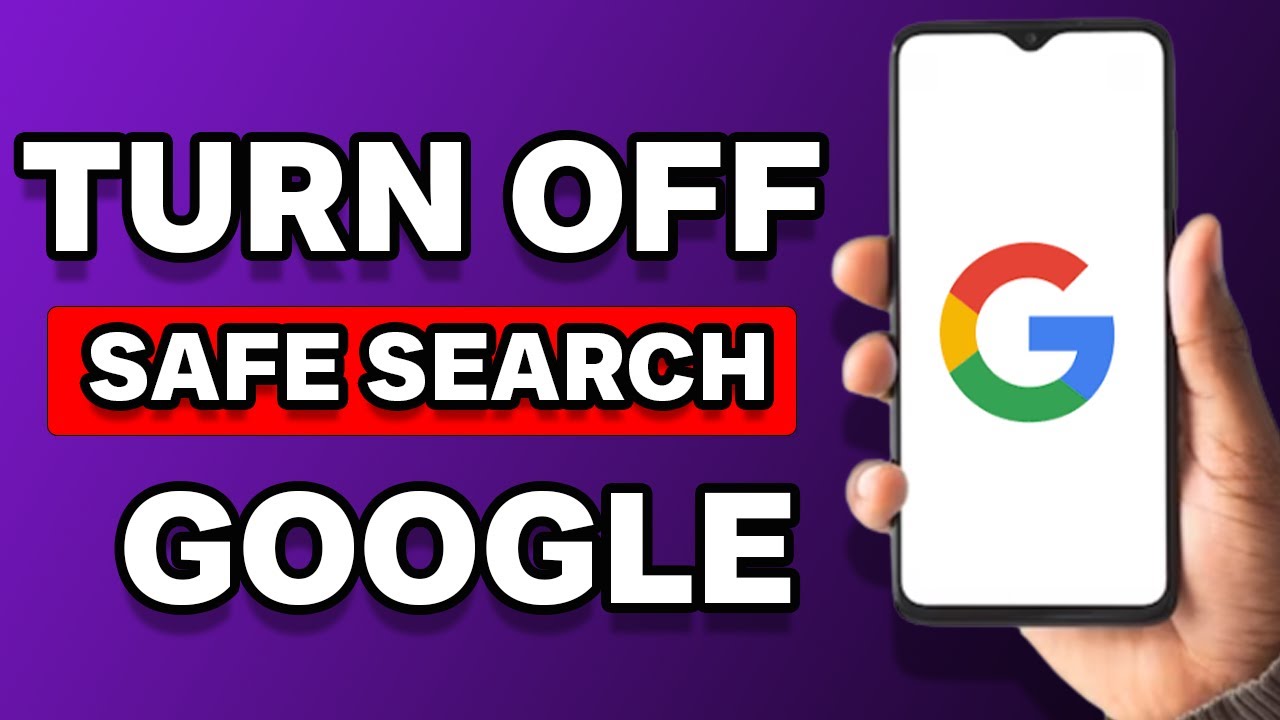 Как отключить безопасный поиск Google, если он заблокирован