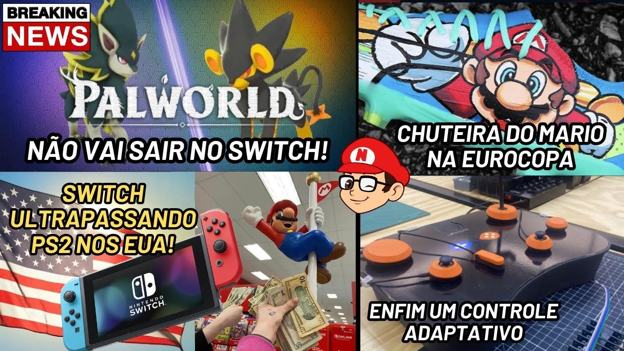 Palworld NÃO CHEGARÁ ao Nintendo Switch! Switch Superando PS2 nos EUA ...