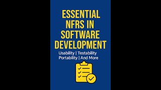 Mastering Essential Non-Functional Requirements for Robust Software