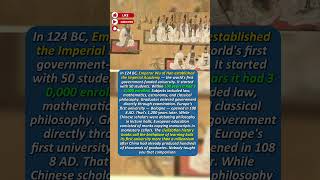China Had Universities While Europe Had NOTHING #historyshorts #chinahistory #history #china