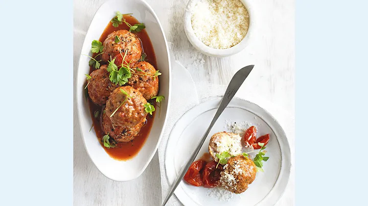 bocconcini-stuff...  meatballs with tomato sauce |...