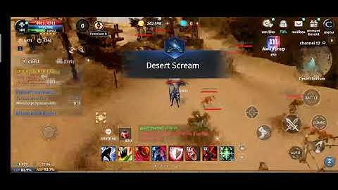 Cabal Mobile Gladiator Semi-DPS Combo (w/ Skill Arrangement showcase)