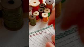 Embroidery Archive: How to Stitch the Closed Buttonhole (Beginner-Friendly Guide)