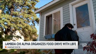 Lambda Chi Alpha organizes food drive with LBFE