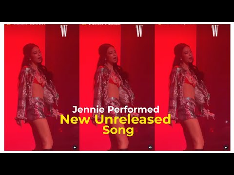Jennie performed New Unreleased song from new album