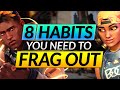 8 Habits of Valorant Pro Players - Tricks to Frag Out and EASILY RANK UP -  Advanced Guide