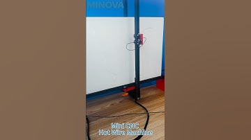 MINOVA Foam Cutter (Mini CNC Hot Wire Machine) #cncmachine #tools #foam