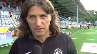 Agim Sopi efter förlusten mot Öster