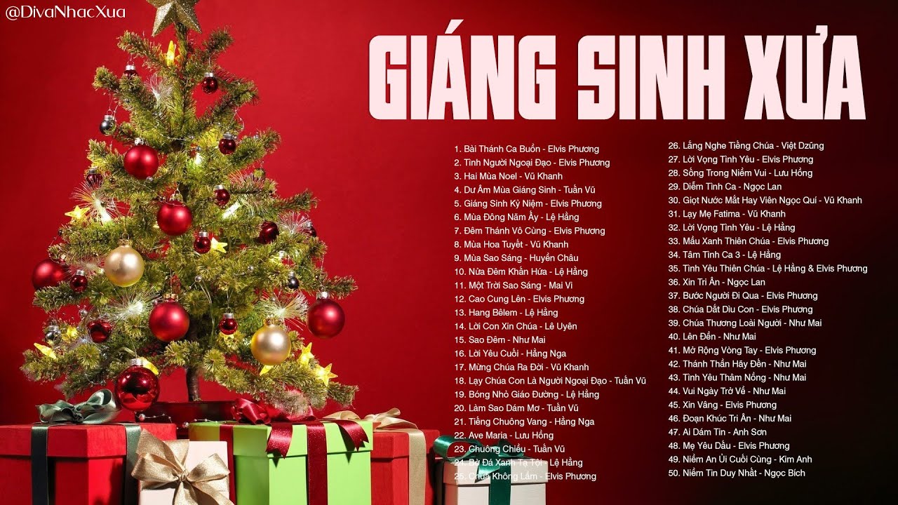 Nhạc Giáng Sinh Xưa ĐẶC BIỆT MỪNG ĐÓN NOEL VỀ - Nhạc... - youtube