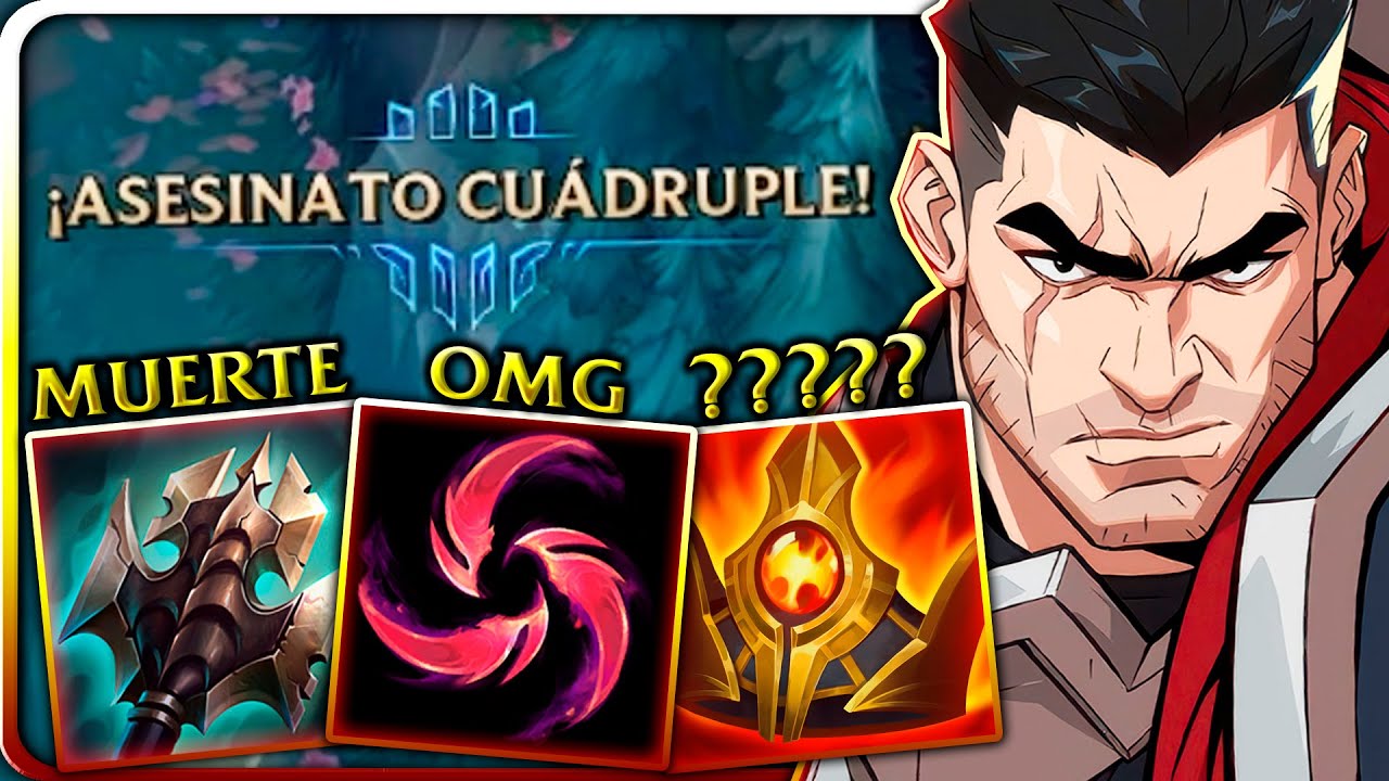 💥¡ONE SHOT en 1 SEGUNDO! ASI ES la *NUEVA BUILD* TERRIBLE de DARIUS! *DARIUS LLUVIA DE CUCHILLAS*