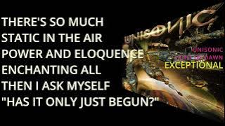 UNISONIC THRONE OF THE DAWN FULL ALBUM with Lyrics 2014