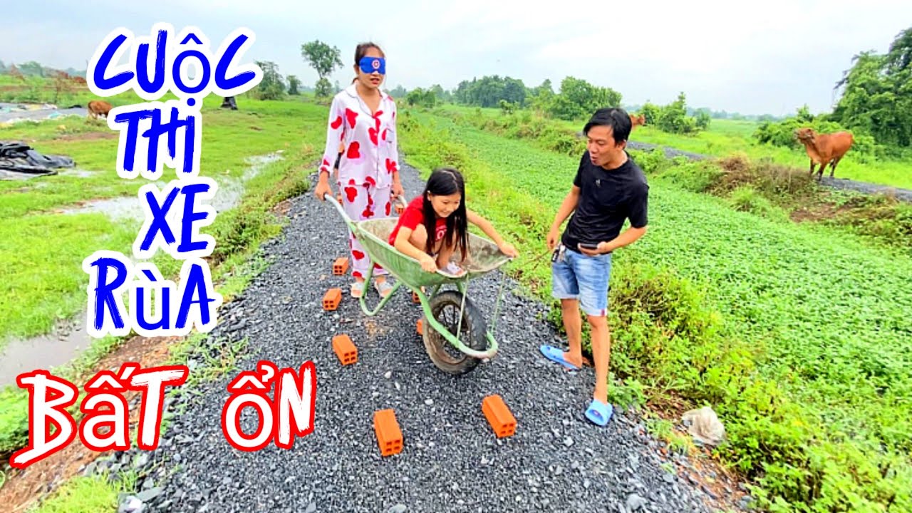 Cuộc Thi Đẩy Xe Rùa Quá Bất Ổn Của Mấy Em Nhỏ // Quá Vui // Quá Hài ...