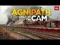 Watch: Defining images from Agnipath scheme protests day 4 caught on camera
