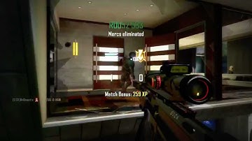 Black Ops II -  S&D 360 No Scope In Mid Air on Raid