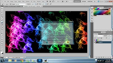 Photoshop CS5 smoke effects