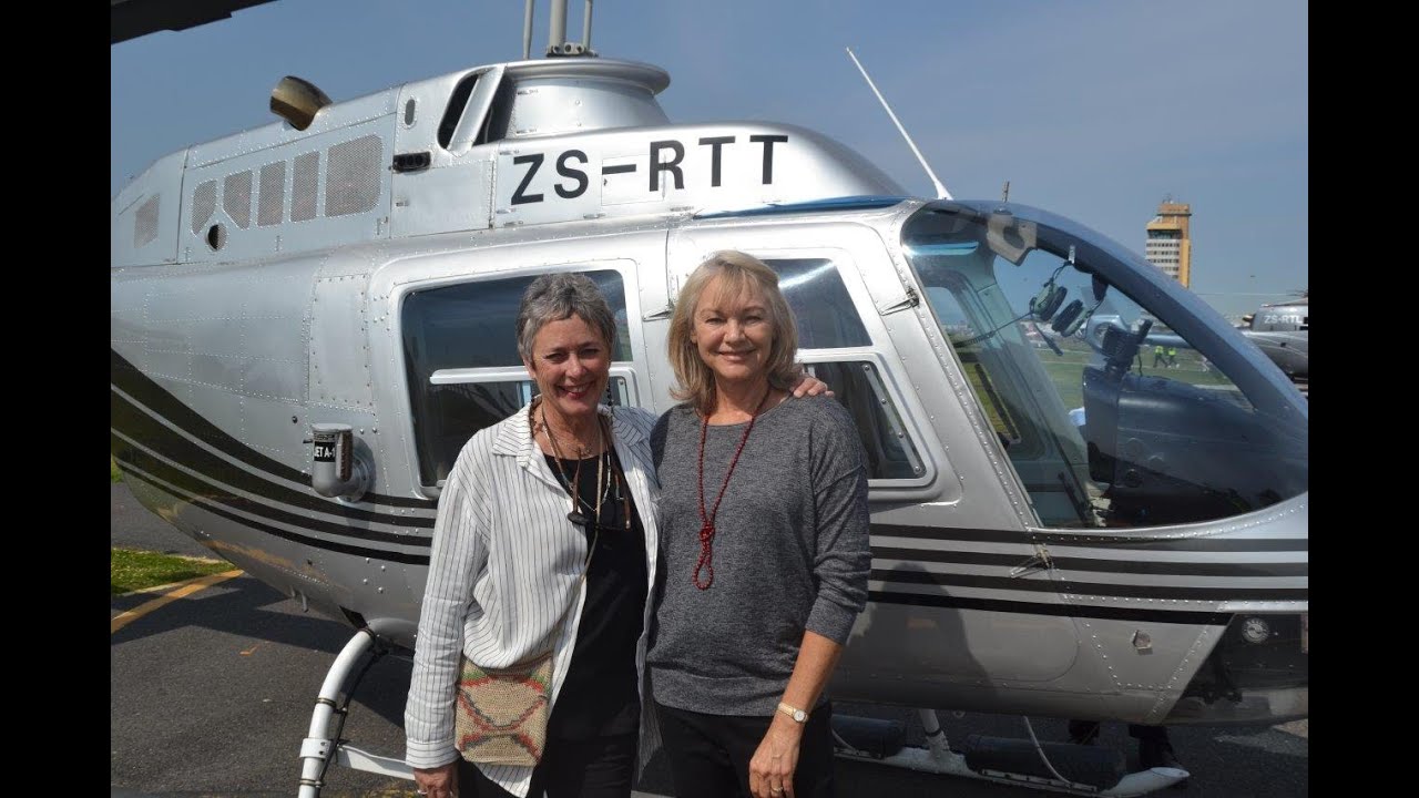 Helicopter ride over Cape Town