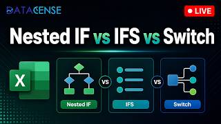 Nested IF vs IFS vs SWITCH in Excel | Which Formula Should You Use?