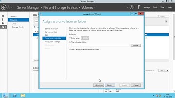 Storage Spaces - Part 4 - Create a Logical Volume