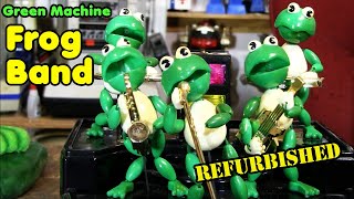The Green Machine Frog Band: 1989’s Weirdest Rockin’ Toy Restored!