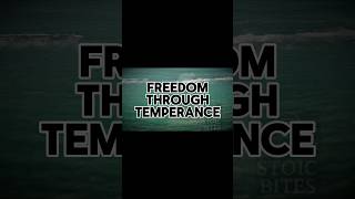 Temperance is freedom from endless desire. #stoicism #motivation #quotes