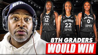 Full Clay Travis BETS $10 MILLION the WNBA Champs CAN’T Beat 8th Grade Boys 😳 Update