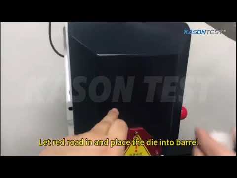 ISO 1133, GB/T3682 ASTM D1238 plastic melt flow indexer