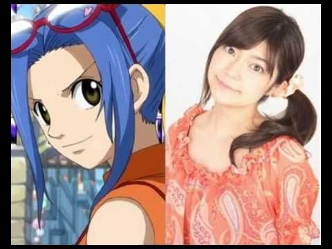 Fairy Tail Voice Actors Youtube