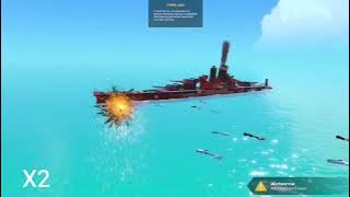 #trailmakers 8th generation Yamato's torpedo protection testing