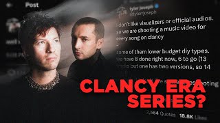 Twenty One Pilots is turning Clancy into a SERIES and I'm losing my shof