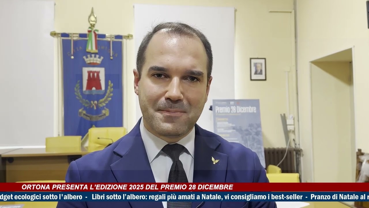 ORTONA PRESENTA L'EDIZIONE 2025 DEL PREMIO 28 DICEMBRE  -TRSP- Abruzzo news del 23-12-25