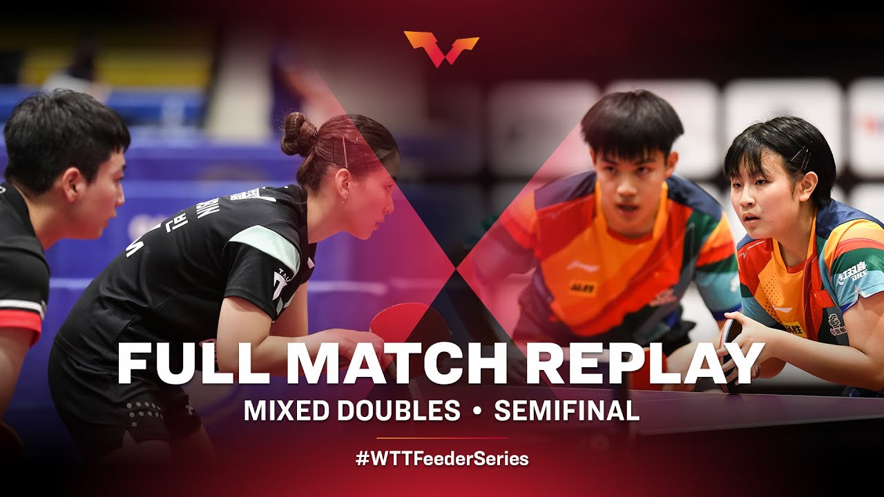 KWAK/YOON (KOR) VS HUANG/QIN (CHN) | XD SF | WTT Feeder Bangkok 2023