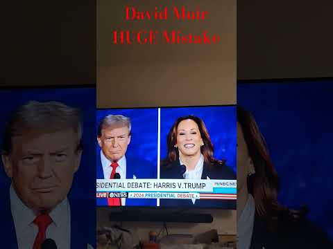 The David Muir-Trump Debate: What You're Not Being Told