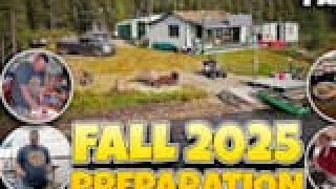 FALL/WINTER CABIN PREP (RENDERING BEAR FAT) PART 2