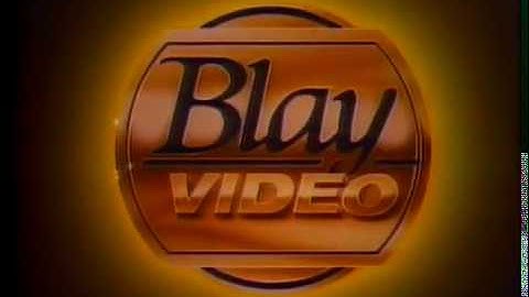 Circa 1982 - Blay Video Laserdisc Open Graphic